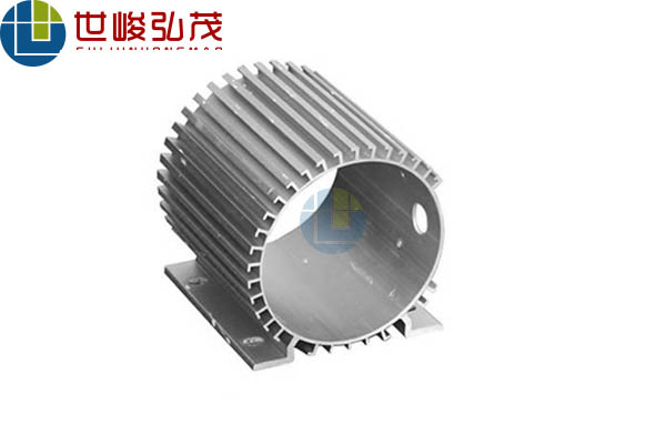 新能源汽車風(fēng)冷電機外殼鋁合金型材