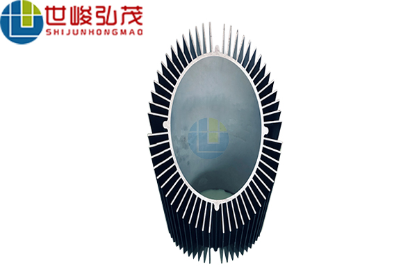 游艇電機外殼散熱器鋁型材 游艇電機外殼散熱器鋁型材