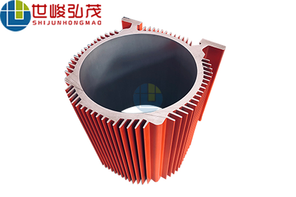 新能源汽車擠壓風冷電機外殼鋁型材2 新能源汽車擠壓風冷電機外殼鋁型材2