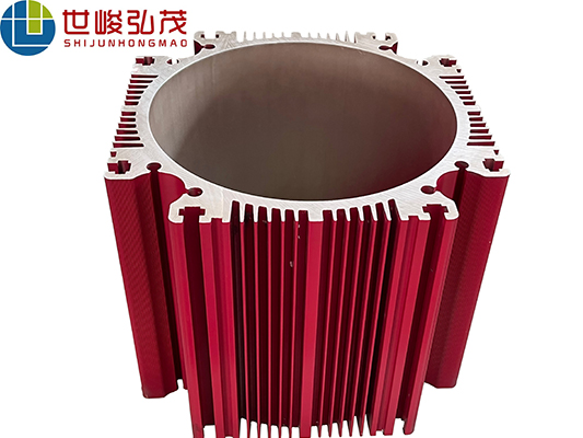 新能源汽車風冷電機鋁外殼型材 新能源汽車風冷電機鋁外殼型材