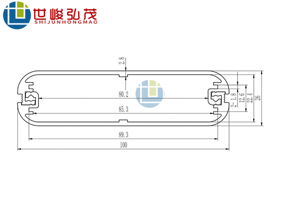 傳感器鋁外殼型材 傳感器鋁外殼型材